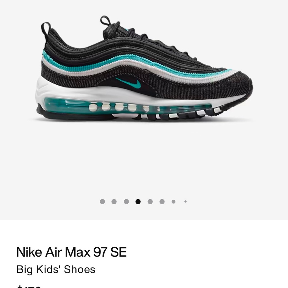 Nike air max kids size 3.5